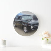 zwarte ophaalklok met grote klok (Huis)