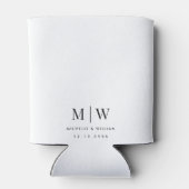 Zwarte Oranje Rozen Gothic Wedding Party Blikjeskoeler (Achterkant)