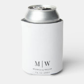 Zwarte Oranje Rozen Gothic Wedding Party Blikjeskoeler (Blikje Achterkant)