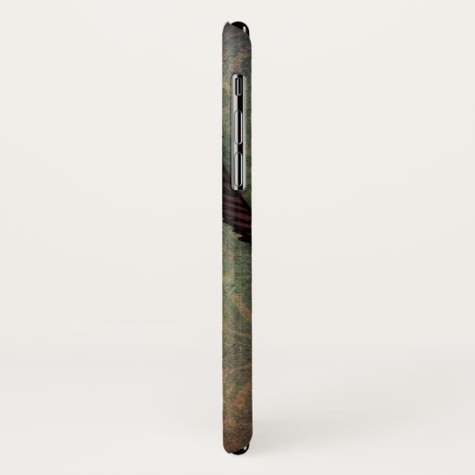  zwarte orthair kat Case-Mate iPhone case (Achterkant/links)