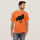 Zwarte Osprey Bird of Prey geeft je de stinkende o T-shirt (Voorkant volledig)