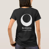 Zwarte oxytocine (voorontwerp) t-shirt (Achterkant)