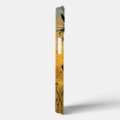 Zwarte Paard dat door een Levendige Weide Rent Case-Mate iPhone Case (Achterkant / Rechts)