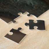 Zwarte Paard Friese - Poster Legpuzzel (Zijkant)