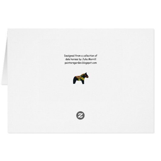 Zwarte paarden (Achterkant Horizontaal)