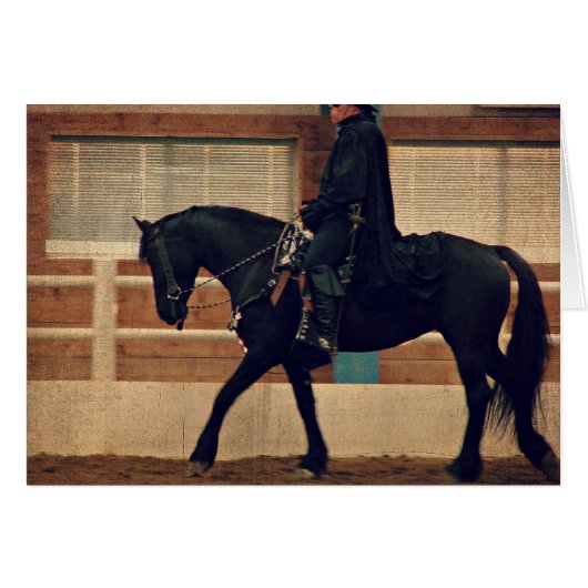 Zwarte paarden (Voorkant Horizontaal)