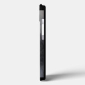 Zwarte paarden Case-Mate iPhone case (Achterkant / Links)