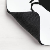 Zwarte paarden muismat (Hoek)