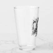 Zwarte paardenkoppen glas (Rechts)