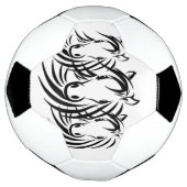 Zwarte Paardenkoppen Voetbal (Gedraaid)