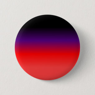 Zwarte, Paarse en rode gradiënt Ronde Button 5,7 Cm