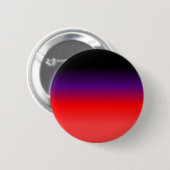 Zwarte, Paarse en rode gradiënt Ronde Button 5,7 Cm (Voorkant /achterkant)