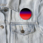 Zwarte, Paarse en rode gradiënt Ronde Button 5,7 Cm (In situ)