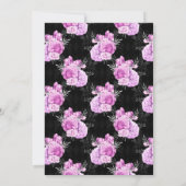 Zwarte, Paarse en zilvergotische stellen Kaart (Achterkant)