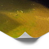 Zwarte panter (13) Wilde kat Poster (Hoek)