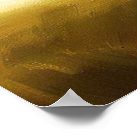 Zwarte panter (1) Wilde kat Poster (Hoek)