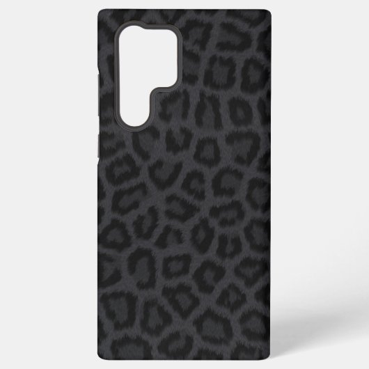 Zwarte Panter Afdruk Samsung Galaxy Hoesje (Achterkant)