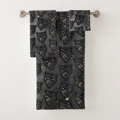 Zwarte Panter Bad Handdoek (Insitu)