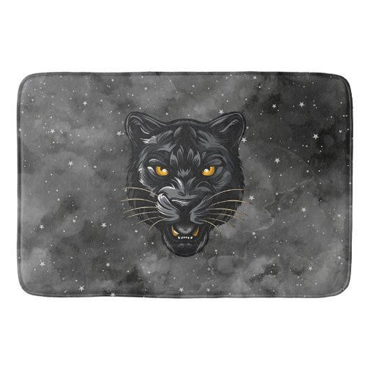 Zwarte Panter Badmat (Voorkant)