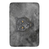 Zwarte Panter Badmat (Voorkant Verticaal)