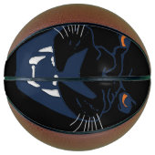 Zwarte panter basketbal (Voorkant)