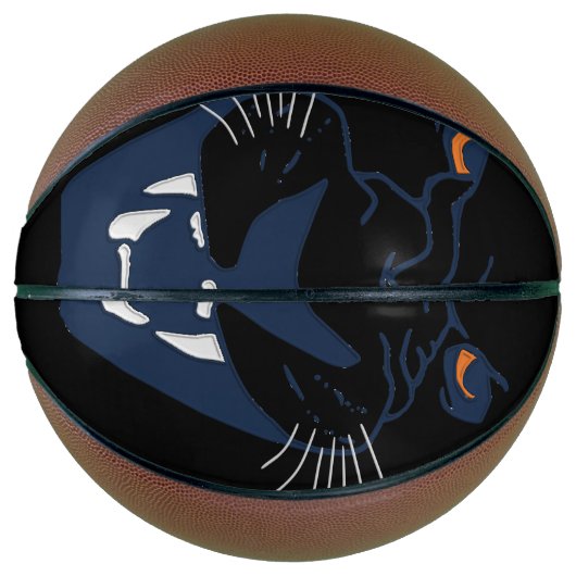 Zwarte panter basketbal (Voorkant)