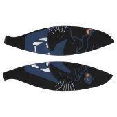 Zwarte panter basketbal (Panelen)