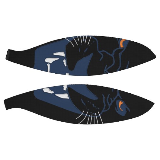 Zwarte panter basketbal (Panelen)