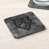 Zwarte Panter Bier Onderzetter (Linkerzijde)