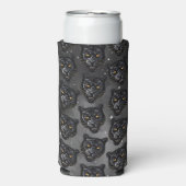 Zwarte Panter Blikje Koeler (Seltzer Voorkant)