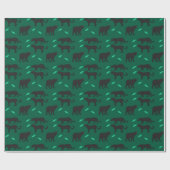 Zwarte Panter Cadeaupapier (Vlak)