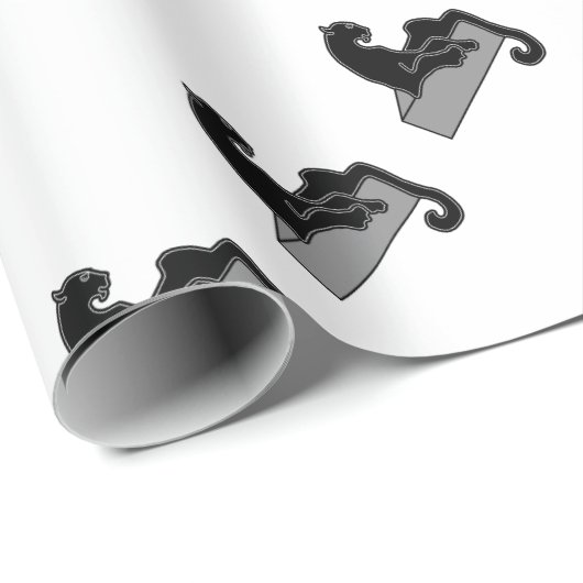 zwarte panter cadeaupapier (Rol Hoek)