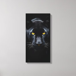 Zwarte Panter Canvas Afdruk