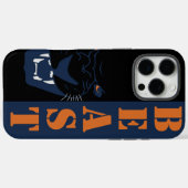 Zwarte panter Case-Mate iPhone case (Achterkant (horizontaal))