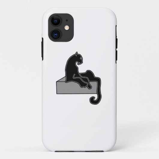 zwarte panter Case-Mate iPhone case (Achterkant)