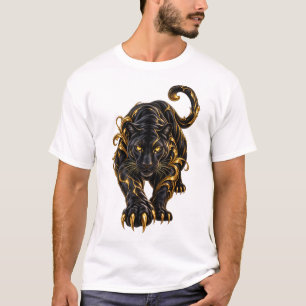 Zwarte Panter – Donkere Luxe Roofdier & Kracht T-shirt