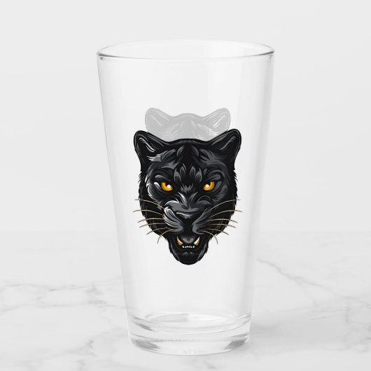 Zwarte Panter Glas (Voorkant)