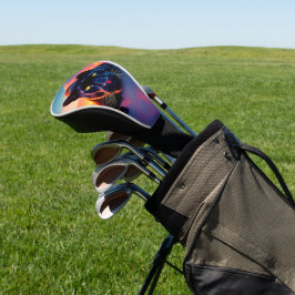 Zwarte panter golfheadcover