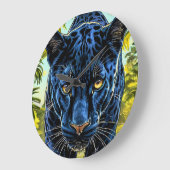 Zwarte panter grote klok (Hoek)