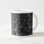 Zwarte Panter Grote Koffiekop (Voorkant rechts)