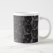 Zwarte Panter Grote Koffiekop (Rechts)