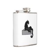 zwarte panter heupfles (Rechts)