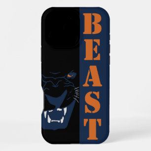 Zwarte panter iPhone 16 pro max hoesje