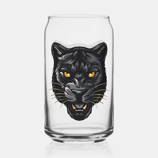 Zwarte Panter Kan Glas (Voorkant)