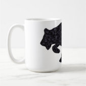 Zwarte panter koffiemok (Links)