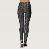 Zwarte Panter Leggings (Achterkant)