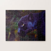 Zwarte panter legpuzzel (Horizontaal)