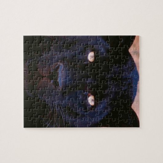 Zwarte panter legpuzzel (Horizontaal)