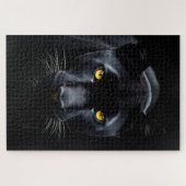 Zwarte panter legpuzzel (Horizontaal)