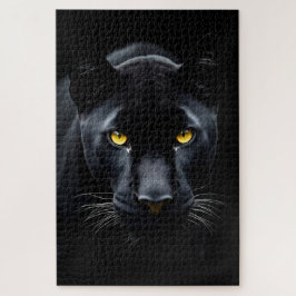 Zwarte panter legpuzzel